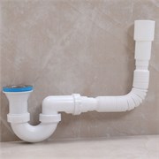 U-образный сифон для душевого поддона Alcora 1620