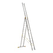 Алюминиевая трехсекционная лестница Алюмет Серия Р3