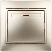 Одноклавишный выключатель INTRO Plano