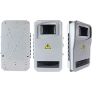 Пластиковый учетно-распределительный навесной корпус KRZMI ВЩУ 3/10