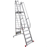 Передвижная складная лестница НОВАЯ ВЫСОТА 3540110