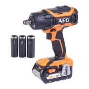 Аккумуляторный импульсный гайковерт AEG BSS18C12ZBL LI-402C