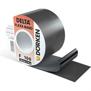 Односторонняя лента для герметичного уплотнения кровельных проходок и организации примыканий Delta flexx band f 100