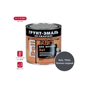 Графитовая грунт-эмаль по ржавчине DALI Dali