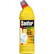 Средство для уборки туалета Sanfor WC gel лимонный фреш