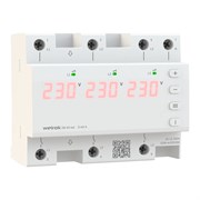 Трехфазное реле напряжения Welrok D6-40 red