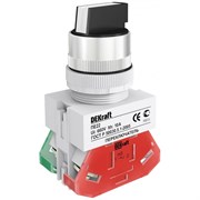 Переключатель DEKraft ПЕ22-AC-3-BLK