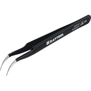 Антистатический антимагнитный прецизионный изогнутый пинцет KRAFTOOL 222126