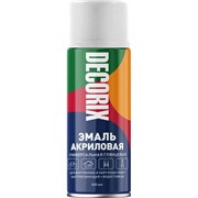 Универсальная аэрозольная акриловая эмаль Decorix 0101-21 DX