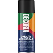 Акриловая универсальная аэрозольная эмаль Decorix 0101-01 DX