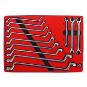 Набор накидных ключей МАСТАК 5-23112