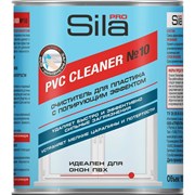 Слаборастворяющий очиститель для пвх пластика Sila pro pvc cleaner №10
