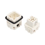 Прямоугольный промышленный разъем Mete Enerji H4A-BM-BZF