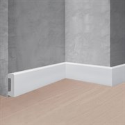 Ударопрочный влагостойкий напольный плинтус под покраску Stenopol УПАК C7234