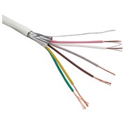 Кабель для сигнализации ELTROS КСПЭВГ 6x0,35, бухта 200м, белый