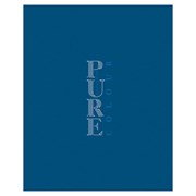 Тетрадь А5 96 л., HATBER-ECO, скоба, офсет №2, ЭКОНОМ, клетка, обложка картон, PURE Colour, "Голубика", 092123, 96Т5C1_34813