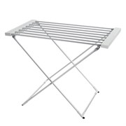 Сушилка для белья электрическая, напольная, раскладная, алюминиевая, нагрев 60 °С, LAIMA HOME, 700977