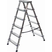 Алюминиевая двухсторонняя стремянка SMARTY Alpha Duo