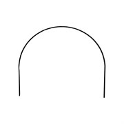 Прямая пластиковая дуга ЧЗМ 2488