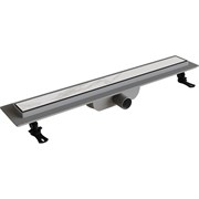 Душевой лоток RGW Drain Leo-11-60 прямой 600, хром, Ø 40 мм на ножках, с переходником 40/50