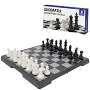 Шахматы магнитные ХИТ классические, доска 19х19 см, ЗОЛОТАЯ СКАЗКА, 665760