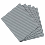 Салфетки губчатые для уборки кухни 15х18 см, ЦЕЛЛЮЛОЗНЫЕ, КОМПЛЕКТ 5 шт., серые, LAIMA, 700266