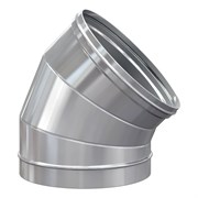 Отвод РОССТИН 45 градусов 150х0.5 мм; AISI 304