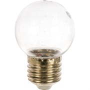 Декоративная светодиодная лампа Volpe LED-G45-1W/3000K/E27/CL/С