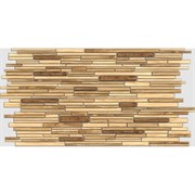 ПВХ панель Регул брус декоративный дуб