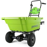 Самоходная садовая тележка GreenWorks 7400007USB4