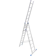 Трехсекционная алюминиевая лестница LadderBel LS309