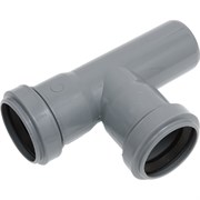 Канализационный тройник АТЛАС ПЛАСТ SPCT90040040
