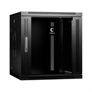 Телекоммуникационный настенный разобранный шкаф Cabeus SH-05F-12U60/60-R-BK