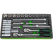 Набор головок и аксессуаров TOPTUL GEA3005