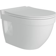 Подвесной безободковый унитаз Teymi Vitra Pro T40806