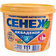 Антисептик для дерева СЕНЕЖ АКВАДЕКОР