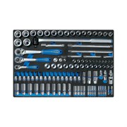 Ложемент для набора торцевых головок 1/4"&3/8"&1/2" с принадлежностями 9-9503MRV01 KING TONY 85820932B01