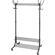 Гардеробная вешалка Nika НИКА ВГП90-6 ВГП90-6/Ч черный