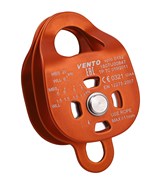 Блок-ролик VENTO™ двойной Double дюраль с подшипником, vpro 0192/vnt 1092