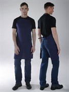 Фартук с грудкой (тк.Диагональ), т.синий