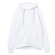 Толстовка на молнии с капюшоном Siverga 2.0, белый