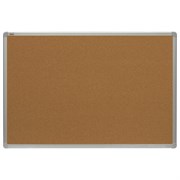 Доска пробковая для объявлений 100x150 см, алюминиевая рамка, 2х3 OFFICE, (Польша), TCA1510