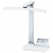 Настольная лампа / светильник беспроводная SONNEN PT-401, органайзер, USB, LED, 5 Вт, 3 режима, 238779