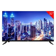Телевизор JVC LT-32M595, 32'' (81 см), 1366x768, HD, 16:9, Android TV, Wi-Fi, безрамочный, черный
