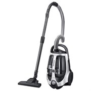 Пылесос SAMSUNG VCC8835V37/XEV, с контейнером "циклон", 2200 Вт, мощность всасывания 430 Вт, белый