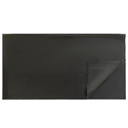 Мешки для мусора 160 л, черные, в пачке 50 штук, прочные, ПВД 35 мкм, 90х110 см, 608327