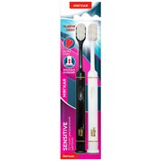 Зубная щетка УЛЬТРАМЯГКАЯ для чувствительных зубов и десен, КОМПЛЕКТ 2 шт., LAIMA DENT SENSITIVE, 609320