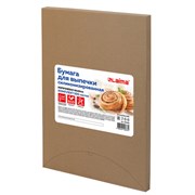 Бумага для выпечки силиконизированная в листах 40 см x 60 см КОМПЛЕКТ 500 штук, цвет коричневый, LAIMA, CH, 609590