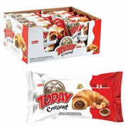 Круассан TODAY с шоколадной начинкой, ТУРЦИЯ, 20 шт. по 40 г, в шоу-боксе, 1378т