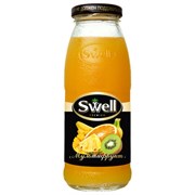 Нектар мультифруктовый SWELL с мякотью в стеклянной бутылке 0,25 л, для детского питания, 4040207330